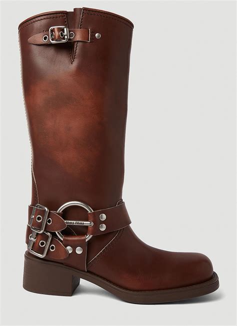 miu miu motorcycle boots|miumiu boots for women.